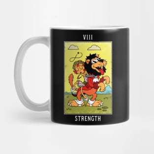 Strength- Mystical Medleys - Vintage Cartoon Tarot Mug